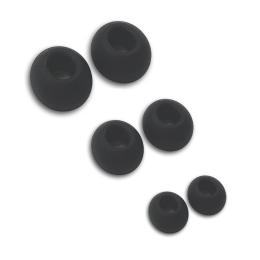  AirPods Pro 2 / AirPods Pro Öronpluggar 3-PACK Silikon Svart - Teknikhallen.se