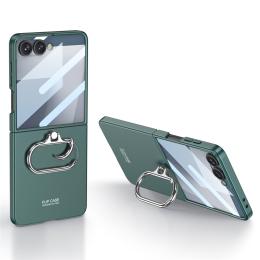GKK GKK Galazy Z Flip 7 Skal Kickstand Hybrid Grön - Teknikhallen.se