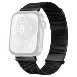  Huawei Watch Fit 4 Pro / 4 / 3 Klockarmband Milanese Svart - Teknikhallen.se