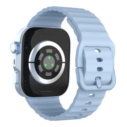KALEBOL KALEBOL Huawei Watch Fit 4 Pro/4/3 Armband Wave Silikon Blå - Teknikhallen.se