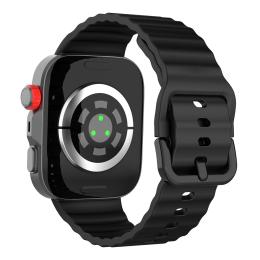 KALEBOL KALEBOL Huawei Watch Fit 4 Pro/4/3 Armband Wave Silikon Svart - Teknikhallen.se