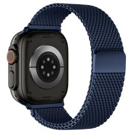  Apple Watch 38/40/41/42 mm Armband Milanese Blå - Teknikhallen.se
