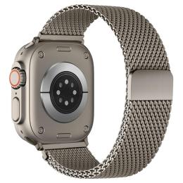  Apple Watch 38/40/41/42 mm Armband Milanese Titanium - Teknikhallen.se