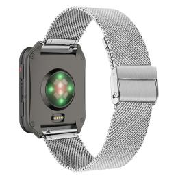  Garmin Venu X1 Klockarmband Milanese Silver - Teknikhallen.se