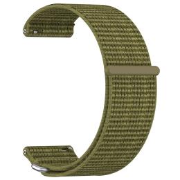 Garmin Venu X1 Armband Nylon Loop Oliv Grön - Teknikhallen.se