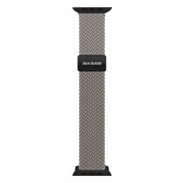 DUX DUCIS DUX DUCIS Apple Watch 42/44/45/46/49 mm Armband Flätat Grå - Teknikhallen.se