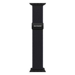 DUX DUCIS DUX DUCIS Apple Watch 42/44/45/46/49 mm Armband Flätat Svart - Teknikhallen.se
