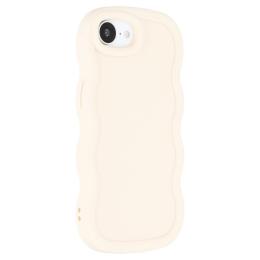  iPhone 16e Mobilskal Wavy Off White - Teknikhallen.se