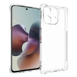  Motorola Moto G56 5G Skal Shockproof TPU Transparent - Teknikhallen.se