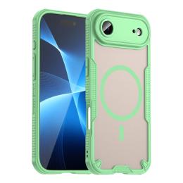  iPhone 17 Air Skal MagSafe Hybrid Armor Grön - Teknikhallen.se