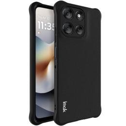 IMAK IMAK Motorola Moto G56 5G Skal Airbag Shockproof Svart - Teknikhallen.se