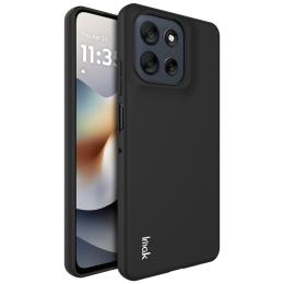 IMAK IMAK Motorola Moto G56 5G Skal Soft TPU Matt Svart - Teknikhallen.se