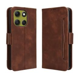  Motorola Moto G86 5G Fodral Med Avtagbart Kortfack Brun - Teknikhallen.se