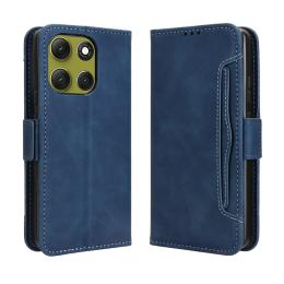  Motorola Moto G86 Power 5G Fodral Med Avtagbart Kortfack Blå - Teknikhallen.se