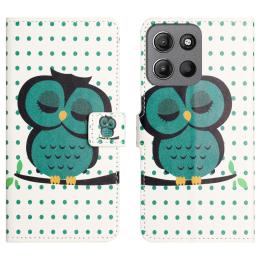  Motorola Moto G86 Power/G86 5G Fodral Med Tryck Uggla - Teknikhallen.se