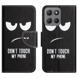  Motorola Moto G86 Power/G86 5G Fodral Läder Dont Touch - Teknikhallen.se