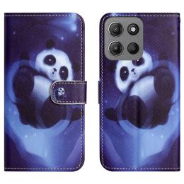  Motorola Moto G86 Power/G86 5G Fodral Läder Panda - Teknikhallen.se