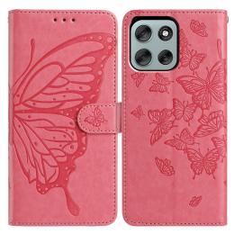  Motorola Moto G56 5G Fodral Fjäril Tryck Rosa - Teknikhallen.se
