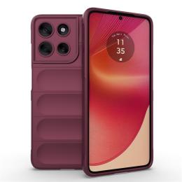  Motorola Moto G56 5G Skal Magic Shield Vinröd - Teknikhallen.se