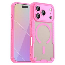  iPhone 17 Pro Skal MagSafe Hybrid Armor Rosa - Teknikhallen.se