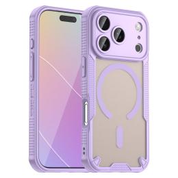  iPhone 17 Pro Skal MagSafe Hybrid Armor Lila - Teknikhallen.se