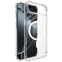 IMAK IMAK iPhone 17 Air Skal MagSafe Shockproof Transparent - Teknikhallen.se