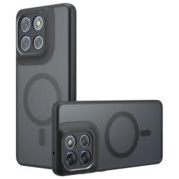  Motorola Moto G86 Power / G86 5G Skal MagSafe Hybrid Svart - Teknikhallen.se