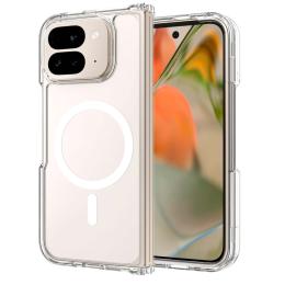  Google Pixel 10 Pro Fold Skal Magsafe Hybrid Transparent - Teknikhallen.se
