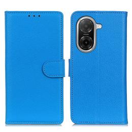  Xiaomi Redmi A5 Fodral Litchi Läder Blå - Teknikhallen.se