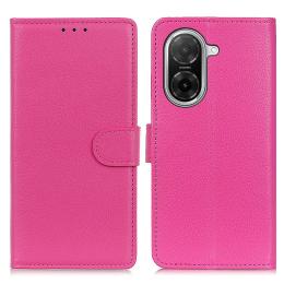  Xiaomi Redmi A5 Fodral Litchi Läder Rosa - Teknikhallen.se