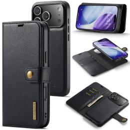 DG.MING DG.MING iPhone 17 Pro 2in1 Magnet Fodral / Skal Svart - Teknikhallen.se