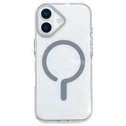  iPhone 17 Skal MagSafe Transparent / Grå - Teknikhallen.se