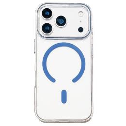  iPhone 17 Pro Skal MagSafe Transparent / Blå - Teknikhallen.se