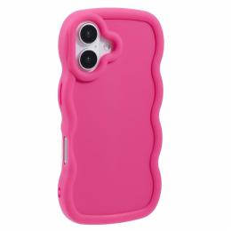  iPhone 17 Mobilskal Wavy Rosa - Teknikhallen.se