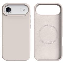  iPhone 17 Air Skal MagSafe Liquid Silikon Beige - Teknikhallen.se