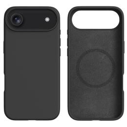 iPhone 17 Air Skal MagSafe Liquid Silikon Svart - Teknikhallen.se