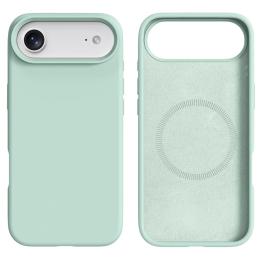  iPhone 17 Air Skal MagSafe Liquid Silikon Grön - Teknikhallen.se