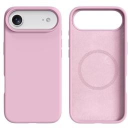  iPhone 17 Air Skal MagSafe Liquid Silikon Rosa - Teknikhallen.se