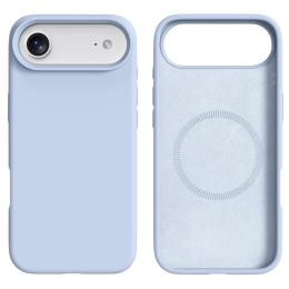  iPhone 17 Air Skal MagSafe Liquid Silikon Blå - Teknikhallen.se