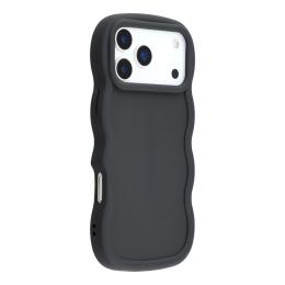  iPhone 17 Pro Mobilskal Wavy Svart - Teknikhallen.se