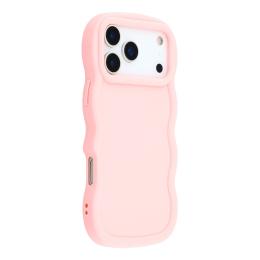  iPhone 17 Pro Mobilskal Wavy Ljus Rosa - Teknikhallen.se