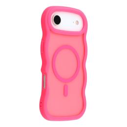  iPhone 17 Air Skal MagSafe Wavy Matt Rosa - Teknikhallen.se