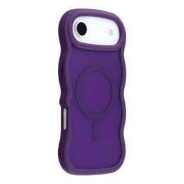  iPhone 17 Air Skal MagSafe Wavy Matt Lila - Teknikhallen.se