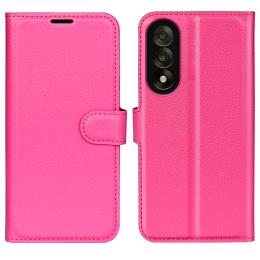  OnePlus Nord 5 5G Fodral Litchi Läder Rosa - Teknikhallen.se