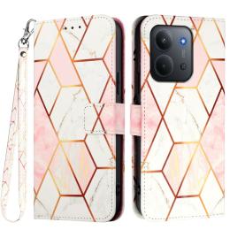  Xiaomi Redmi 15C Fodral Med Tryck Rosa Marmor - Teknikhallen.se