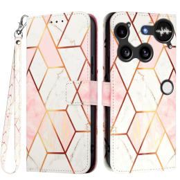  Nothing Phone 3 Fodral Med Tryck Rosa Marmor - Teknikhallen.se