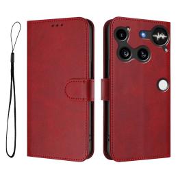  Nothing Phone 3 Fodral RFID Läder Röd - Teknikhallen.se