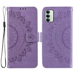  Xiaomi Redmi 15 Fodral Mandala Läder Lila - Teknikhallen.se