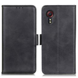  Samsung Galaxy Xcover 7 Fodral Läder Svart - Teknikhallen.se