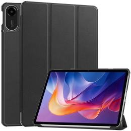  Xiaomi Redmi Pad 2 Fodral Tri-Fold Svart - Teknikhallen.se
